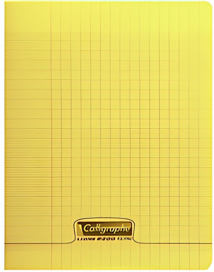 Calligraphe Cahier 8000 POLYPRO, 170 x 220 mm, jaune