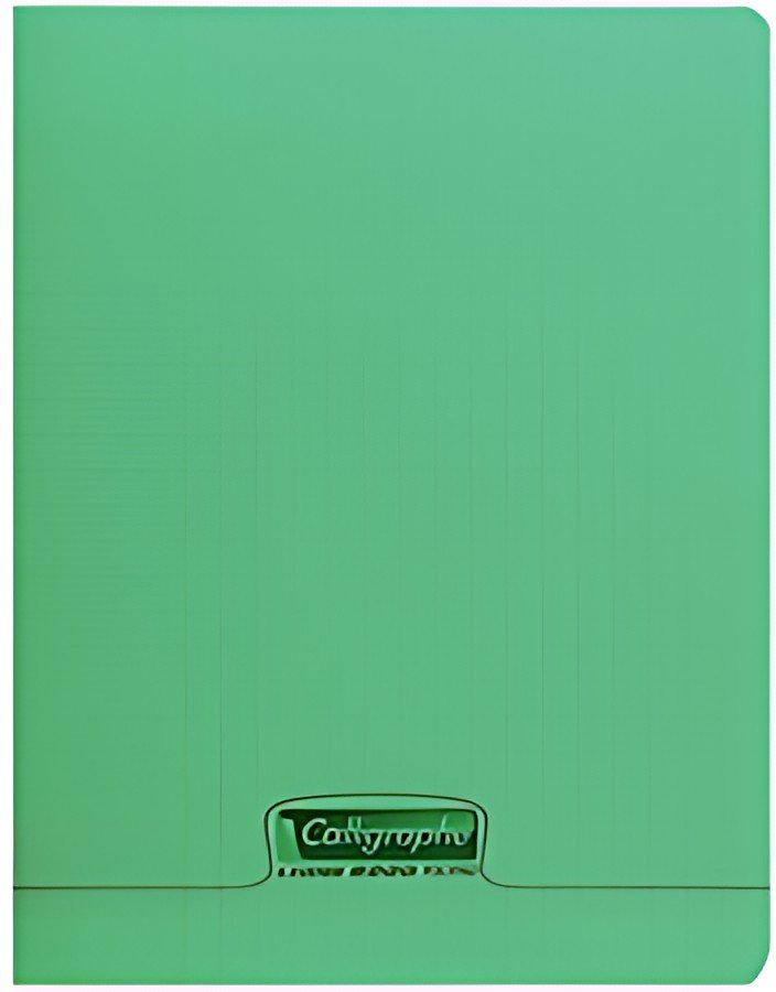 Calligraphe Cahier 8000 POLYPRO, 170 x 220 mm, vert