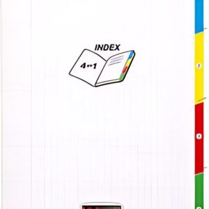 Calligraphe Cahier 4 index 8000 POLYPRO, 240 x 320 mm