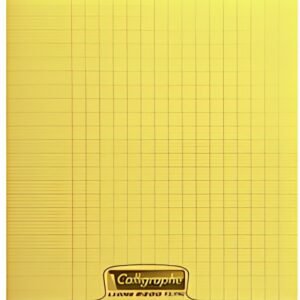 Calligraphe Cahier 8000 POLYPRO, 170 x 220 mm, jaune