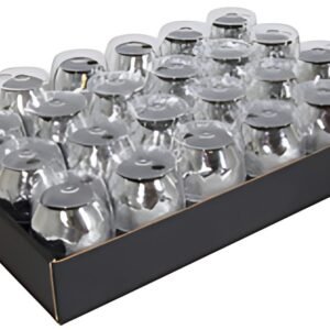 Clairefontaine Bobine de ruban cadeau, métallique, argent