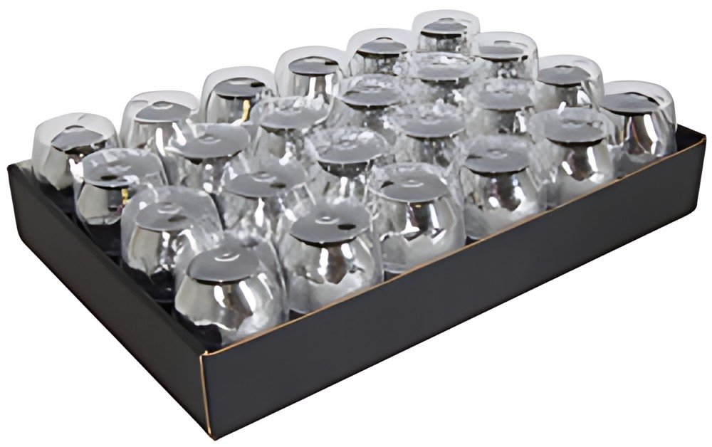 Clairefontaine Bobine de ruban cadeau, métallique, argent