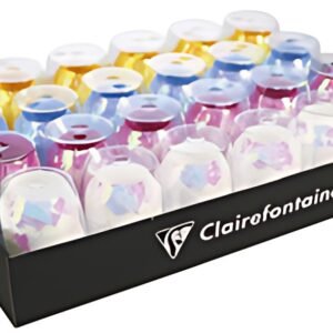 Clairefontaine Bobine de ruban cadeau, irisée assorti