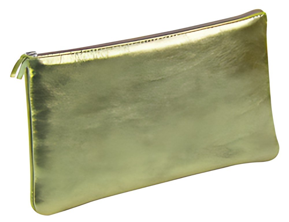 Clairefontaine Trousse CUIRISÉ, cuir, rectangulaire, vert
