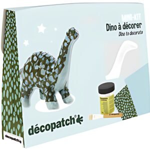 décopatch Kit papier mâché "Dinosaure", 5 pièces