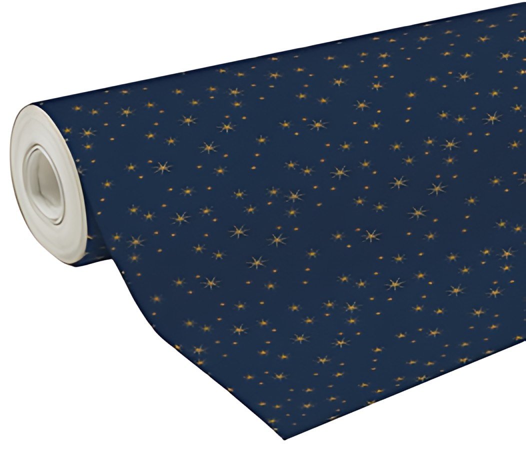 Clairefontaine Papier cadeau de Noël "Etoiles"