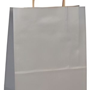 Clairefontaine Sac en papier, grand, argent