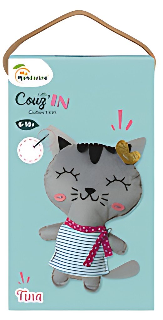 My Mandarine Kit de couture Little Couz'In, Tina le chat