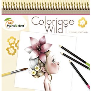 My Mandarine Carnet de coloriage "Wild 1"