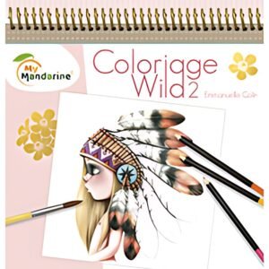 My Mandarine Carnet de coloriage "Wild 2"