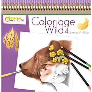 My Mandarine Carnet de coloriage "Wild 4"
