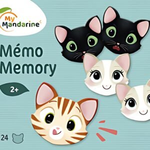 My Mandarine Jeu de memory "Chats"