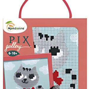My Mandarine Kit à broder "Pix Gallery", Chat
