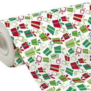 Clairefontaine Papier cadeau de Noël "Cadeaux", grand format