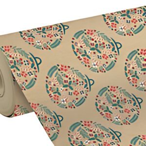Clairefontaine Papier cadeau de Noël "Boules de Noël"