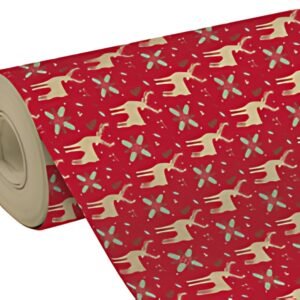 Clairefontaine Papier cadeau de Noël "Rennes"