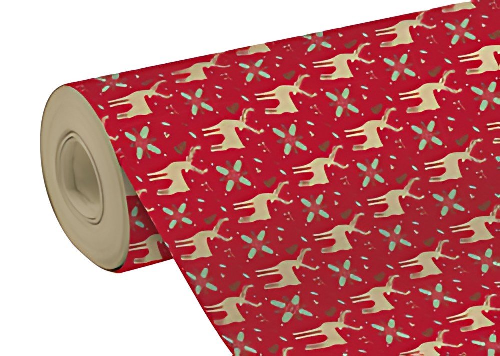 Clairefontaine Papier cadeau de Noël "Rennes"