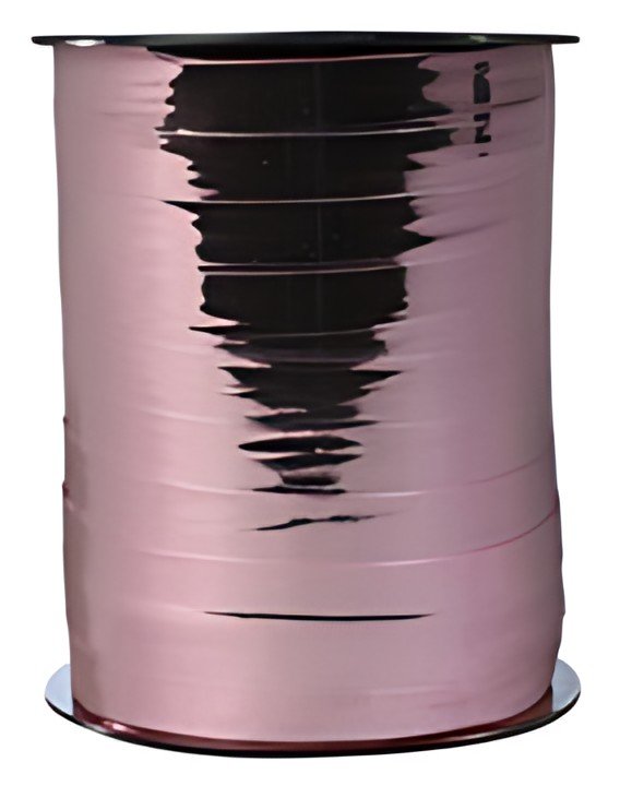 Clairefontaine Bolduc sur bobine, métallique, vieux rose
