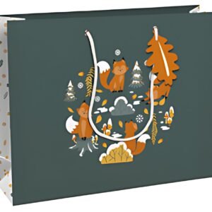 Clairefontaine Sac cadeau de Noël "Fox", shopping