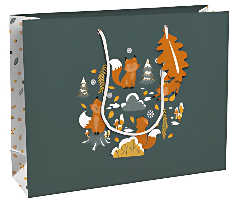 Clairefontaine Sac cadeau de Noël "Fox", shopping