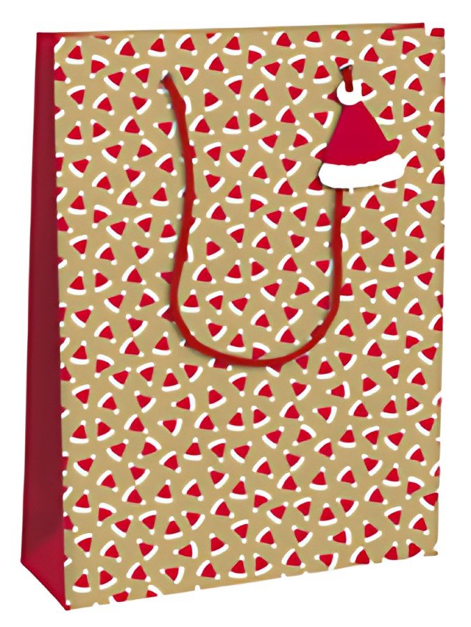 Clairefontaine Sac cadeau de Noël "Pain d'épices", large
