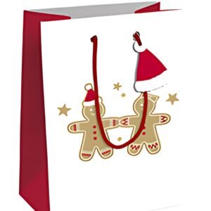Clairefontaine Sac cadeau de Noël "Pain d'épices", moyen