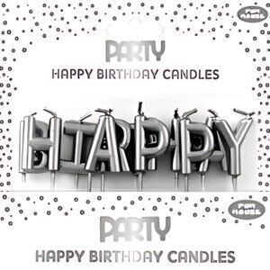Clairefontaine Set bougies d'anniversaire Happy Birthday