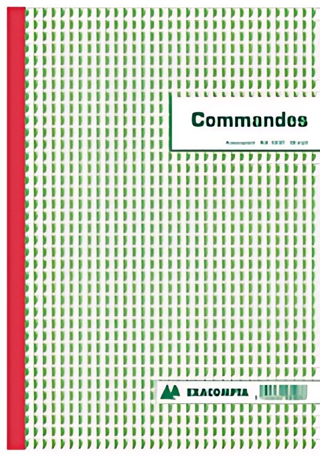 EXACOMPTA Manifold "Commandes", 297 x 210 mm, tripli