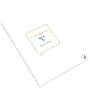 Clairefontaine Bloc de correspondance TRIOMPHE, A4, blanc