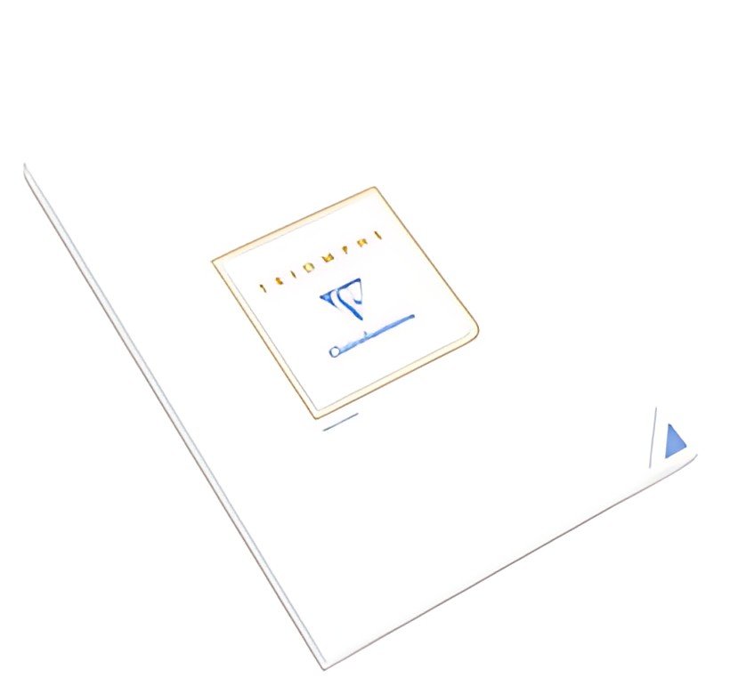 Clairefontaine Bloc de correspondance TRIOMPHE, A4, blanc