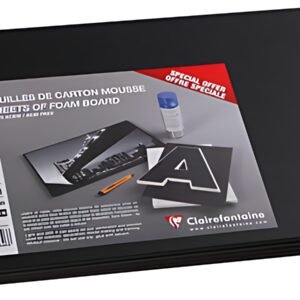 Clairefontaine Carton mousse, 297 x 420 mm (A3), 3 mm, noir