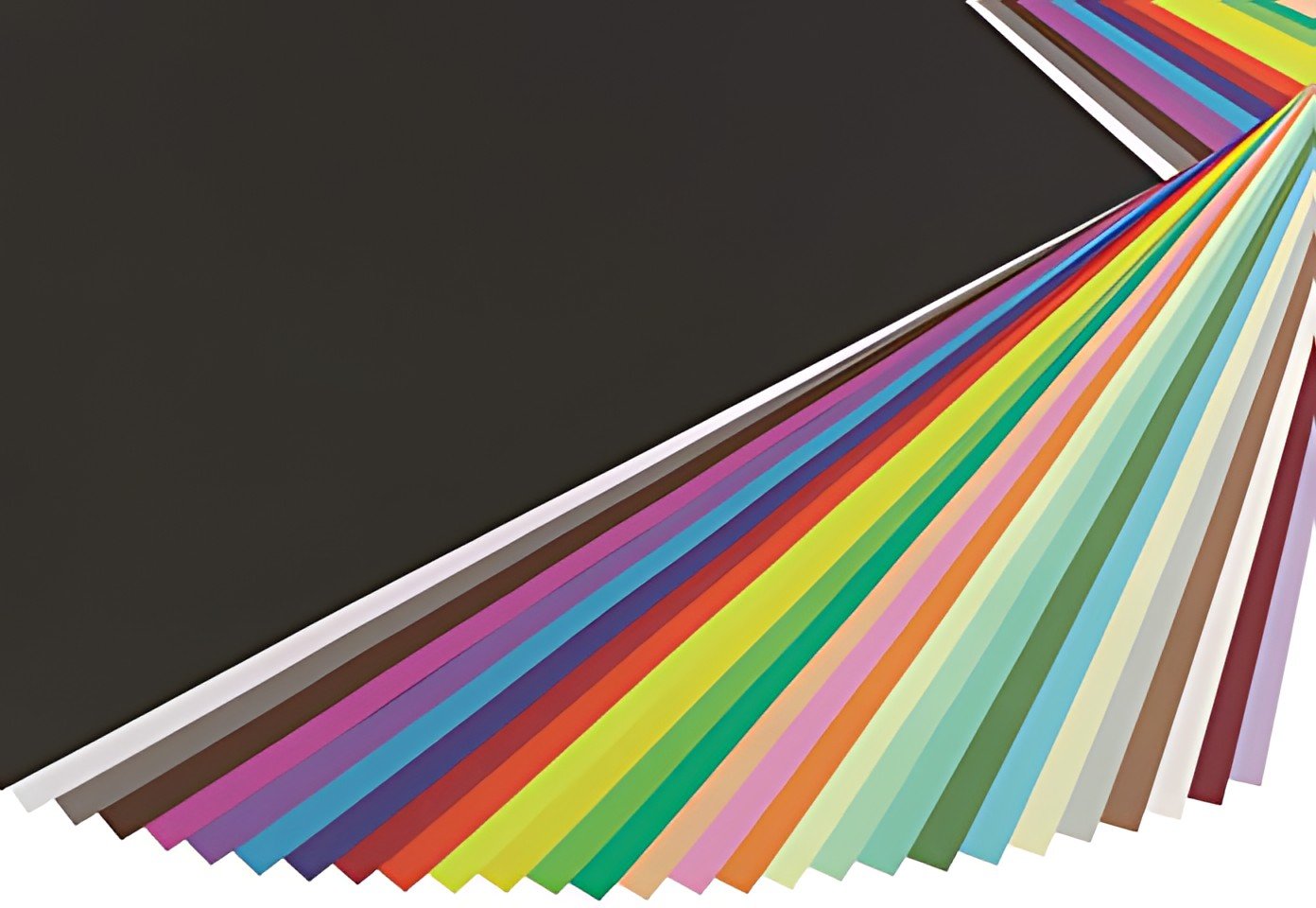 Clairefontaine Papier de couleur "MAYA", 500 x 700 mm, noir