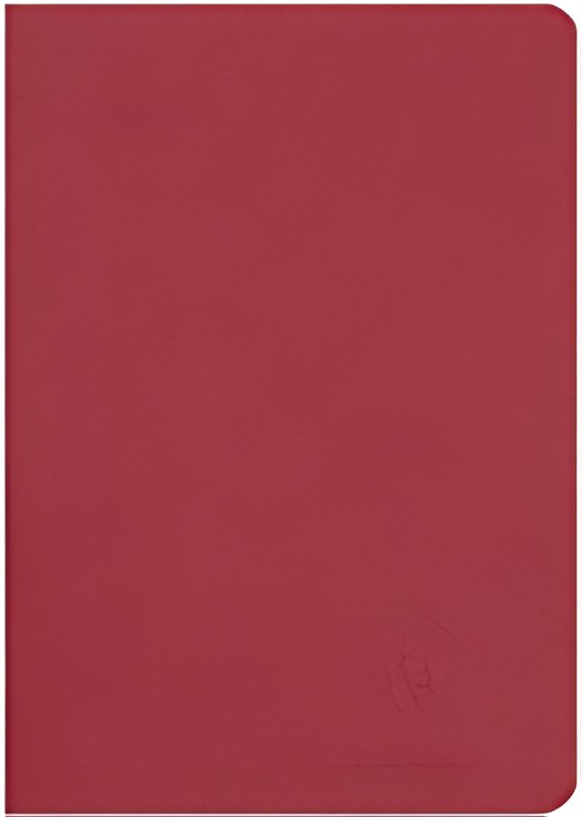 Clairefontaine Carnet AGE BAG, A5, uni, rouge