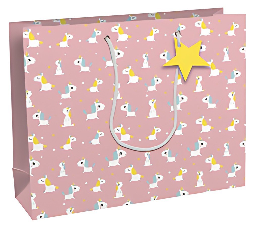 Clairefontaine Sac cadeau "Licorne", shopping