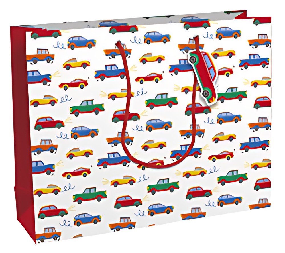 Clairefontaine Sac cadeau "Voitures", shopping