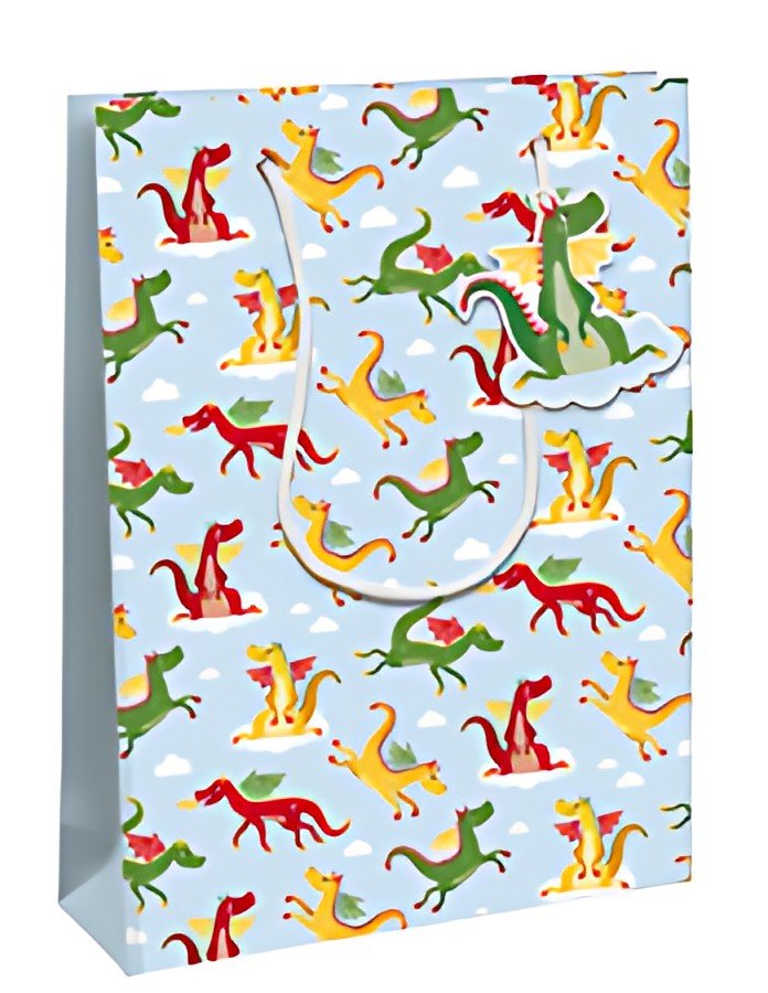 Clairefontaine Sac cadeau "Dragons", large