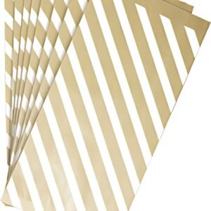 Clairefontaine Pochette en papier à fond plat "Rayures"