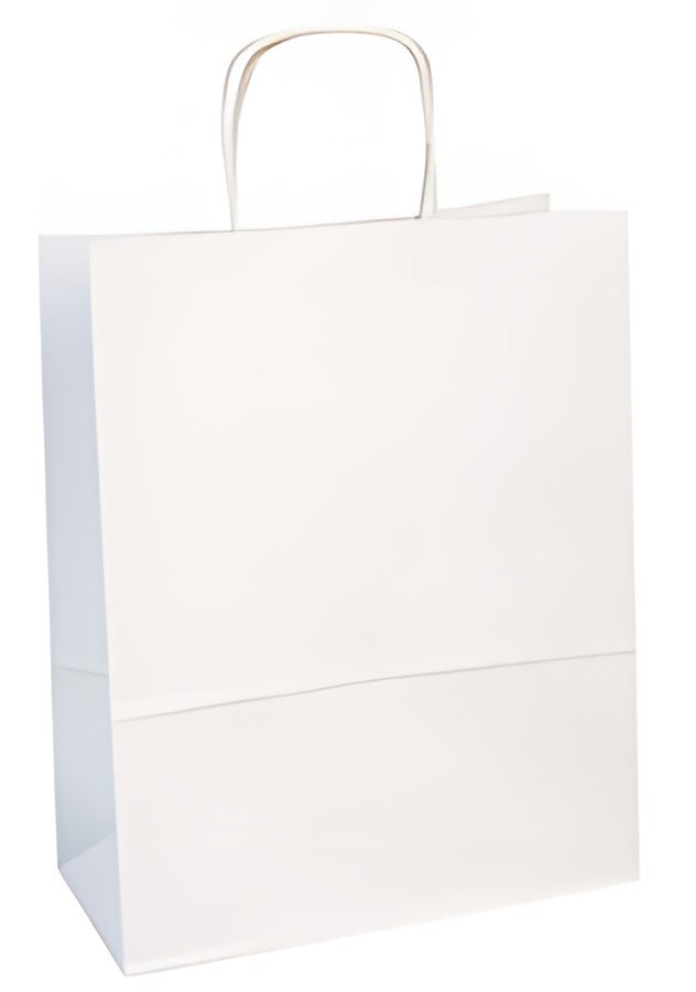 Clairefontaine Sac en papier, grand, blanc