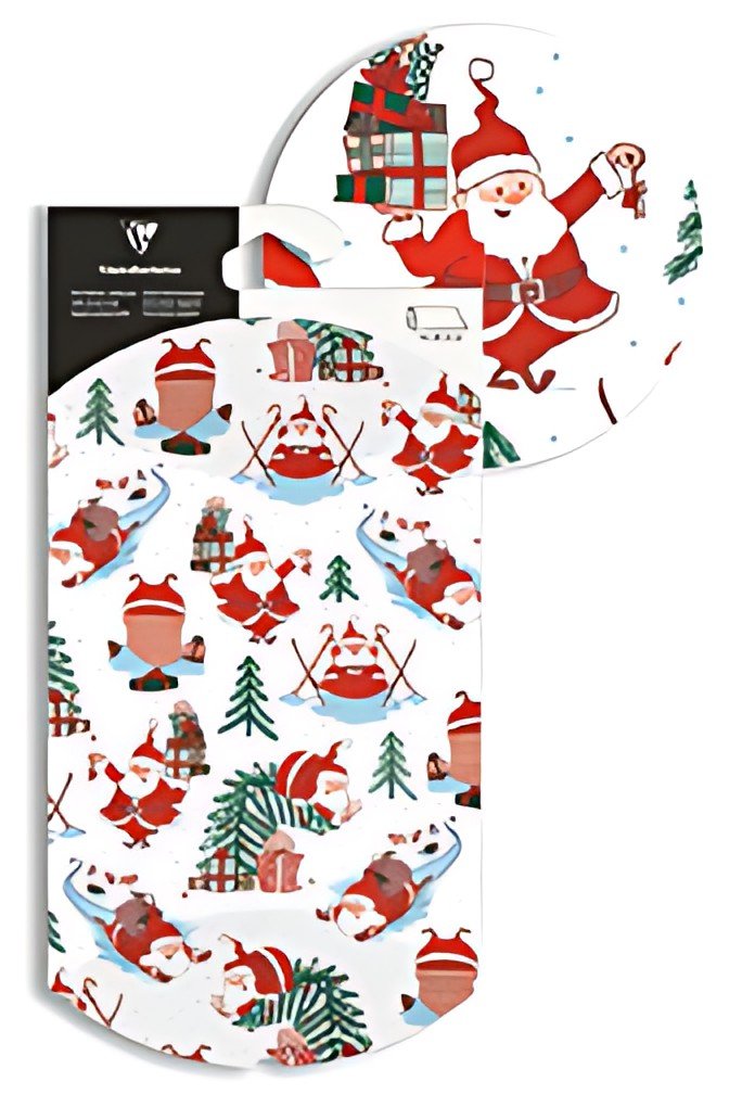 Clairefontaine Pochette cadeau Noël "Père Noël"