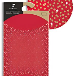 Clairefontaine Pochette cadeau Noël "Etoile"