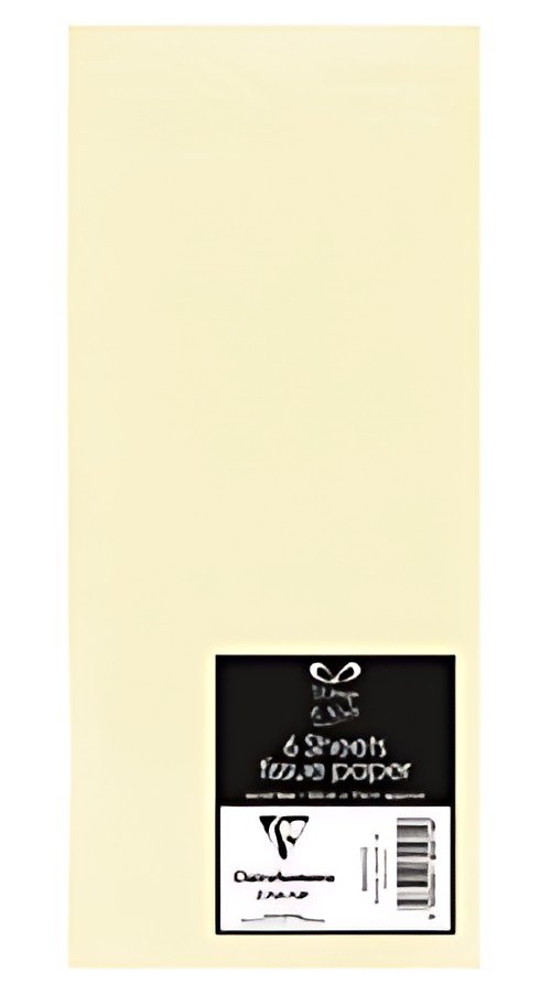 Clairefontaine Papier de soie, (l)500 x (H)700 mm, ivoire
