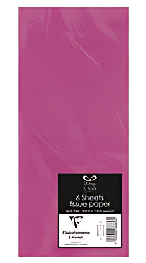 Clairefontaine Papier de soie, (l)500 x (H)700 mm, fuchsia