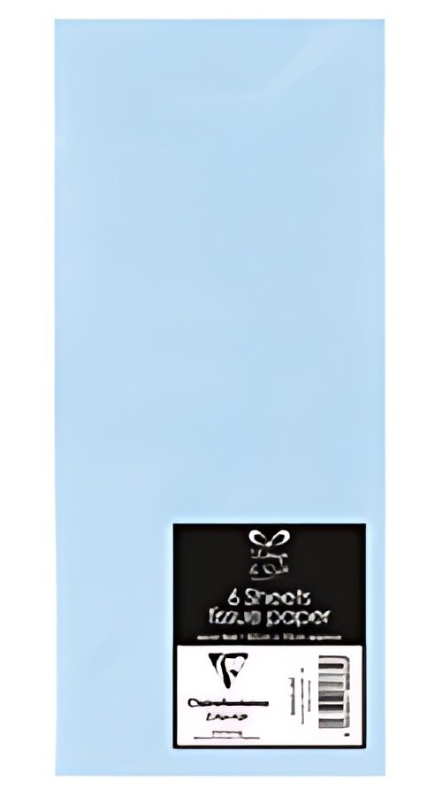 Clairefontaine Papier de soie, (l)500 x (H)700 mm,bleu clair