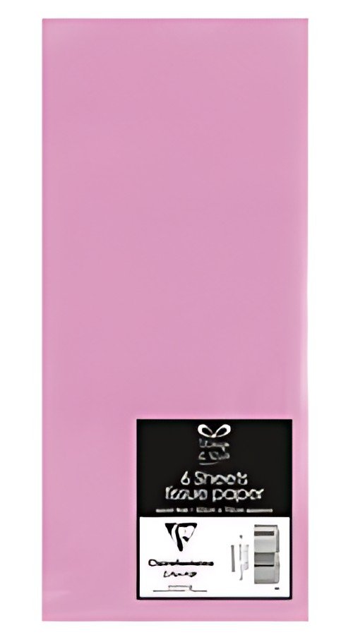 Clairefontaine Papier de soie, (l)500 x (H)700 mm, rose