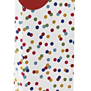 Clairefontaine Sac cadeau pour bouteille "Pois colorés"