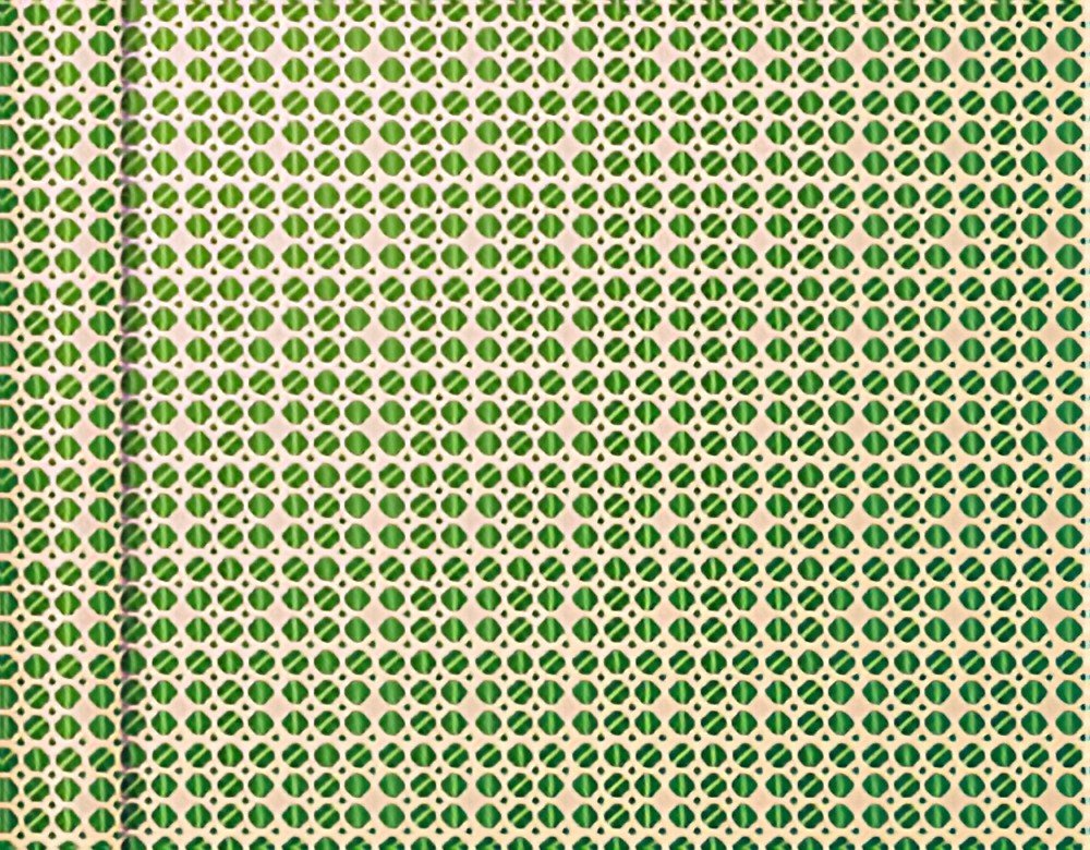 Clairefontaine Papier cadeau "Tiny Rolls carrés verts"