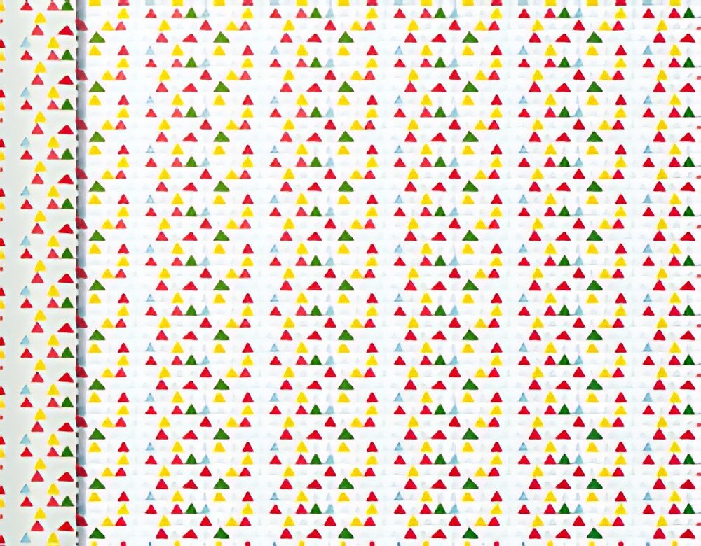 Clairefontaine Papier cadeau "Tiny Rolls triangles"