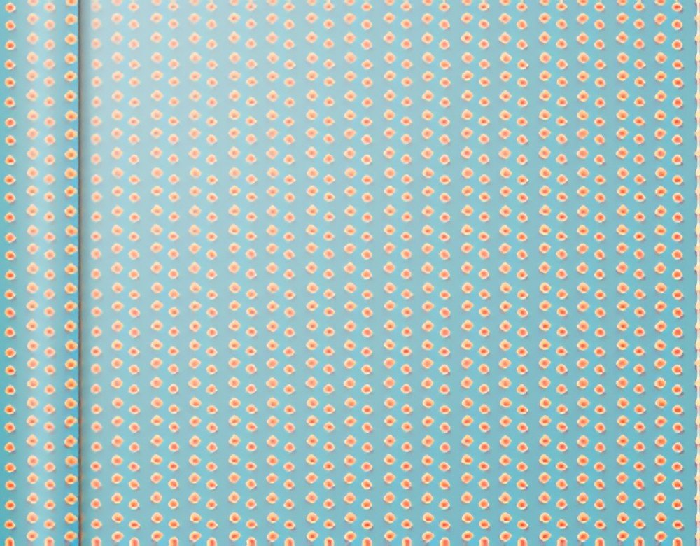 Clairefontaine Papier cadeau "Tiny Rolls fleurs bleues"