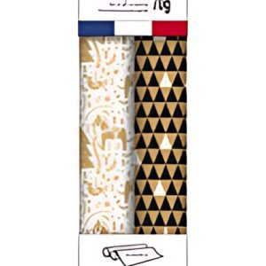 Clairefontaine Set de papiers cadeau de Noël "Tiny Rolls"
