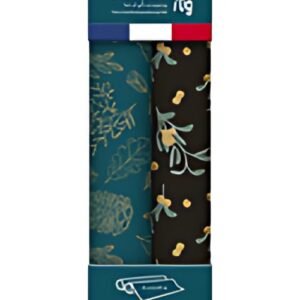 Clairefontaine Set de papiers cadeau de Noël "Tiny Rolls"